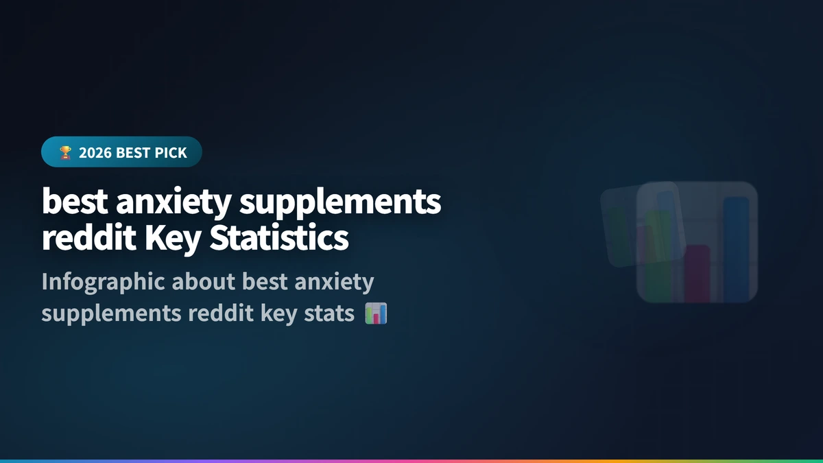 best anxiety supplements reddit infographic 2026