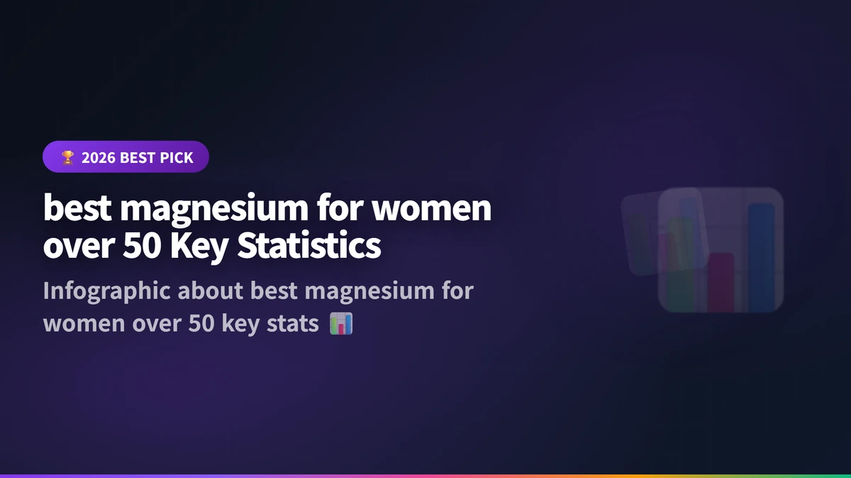 best magnesium for women over 50 infographic 2026