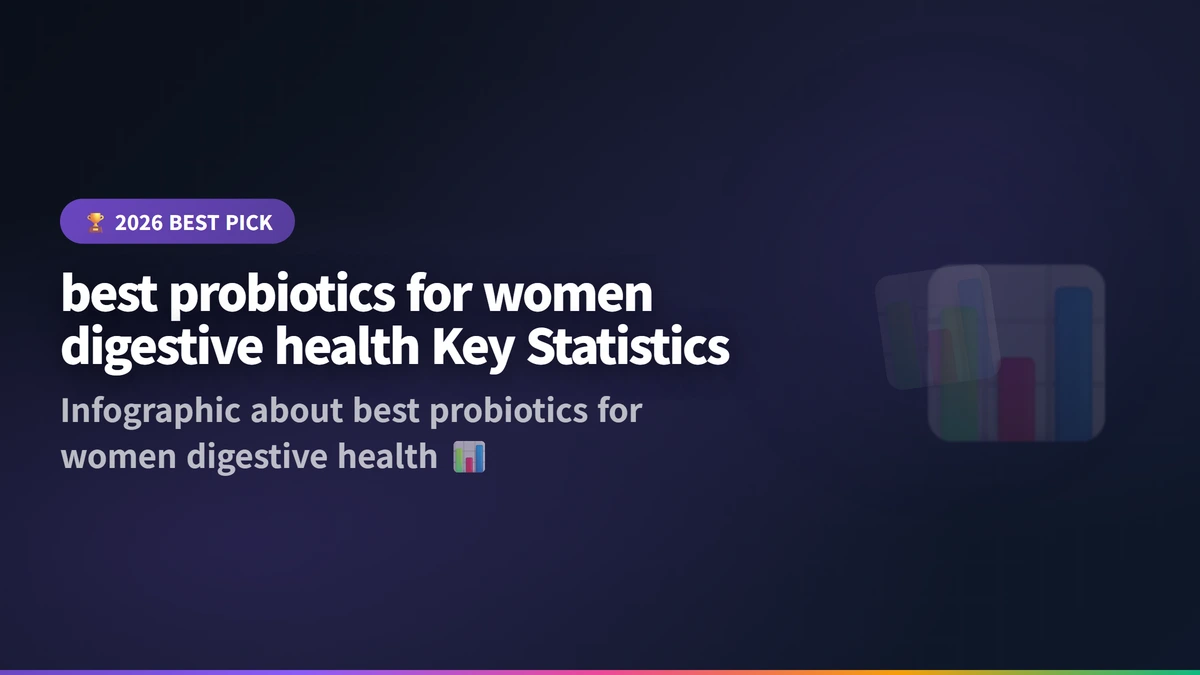 best probiotics for women digestive health infographic 2026