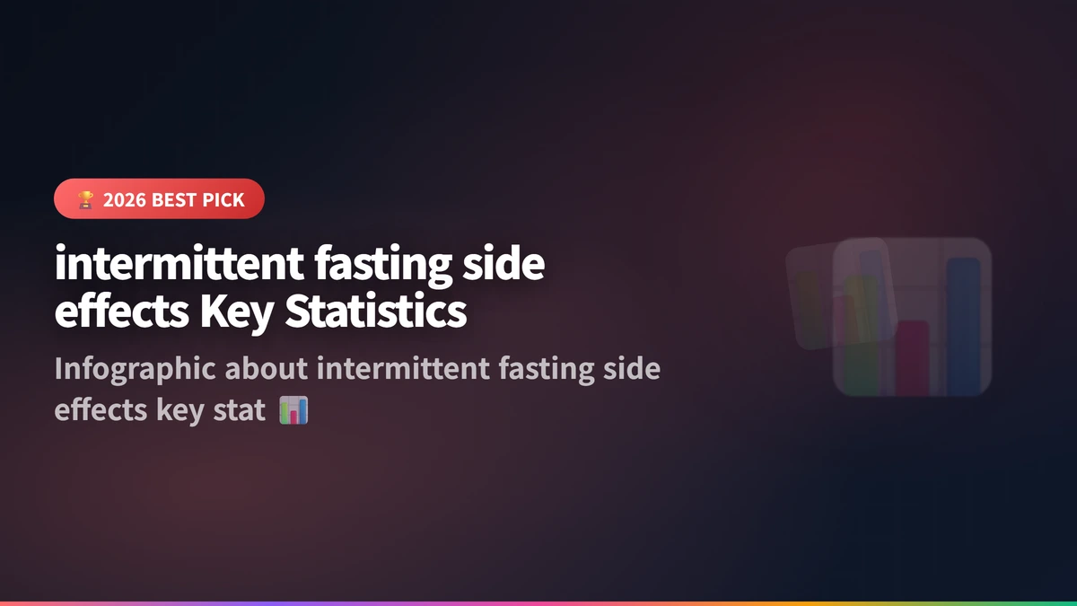 intermittent fasting side effects infographic 2026