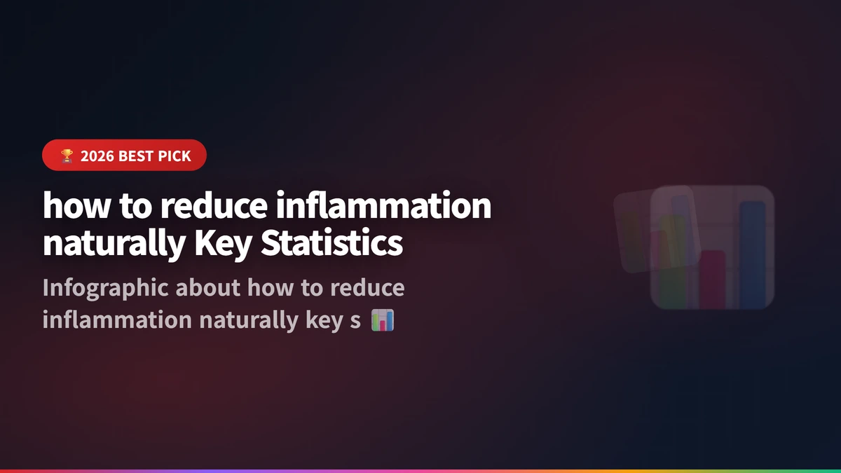 how to reduce inflammation naturally infographic 2026