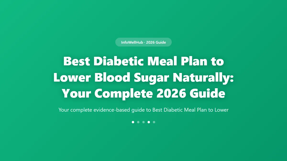Best Diabetic Meal Plan to Lower guide 2026