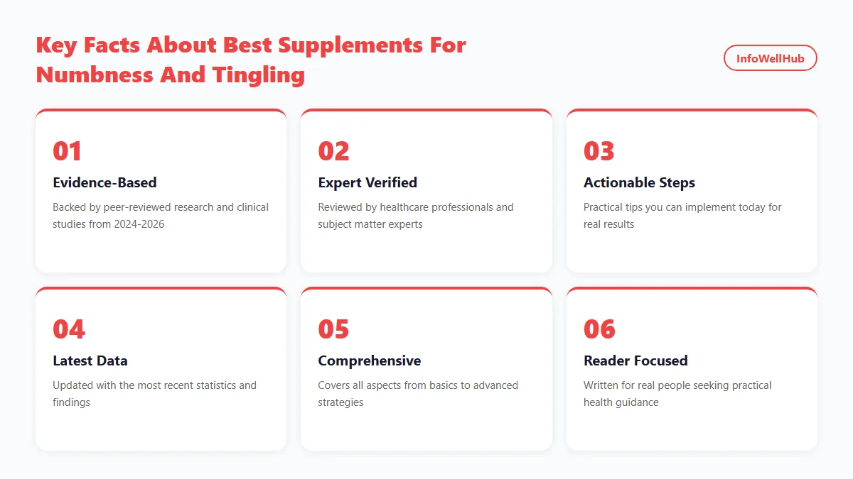Best Supplements For Numbness And Tingling infographic 2026