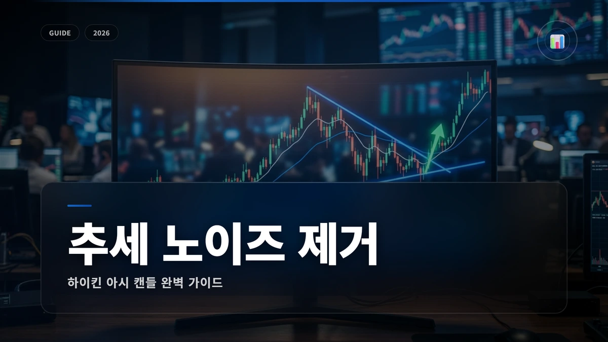 하이킨 아시 캔들로 추세 노이즈 제거하기 썸네일 ??? ?? ?? 5?? ???