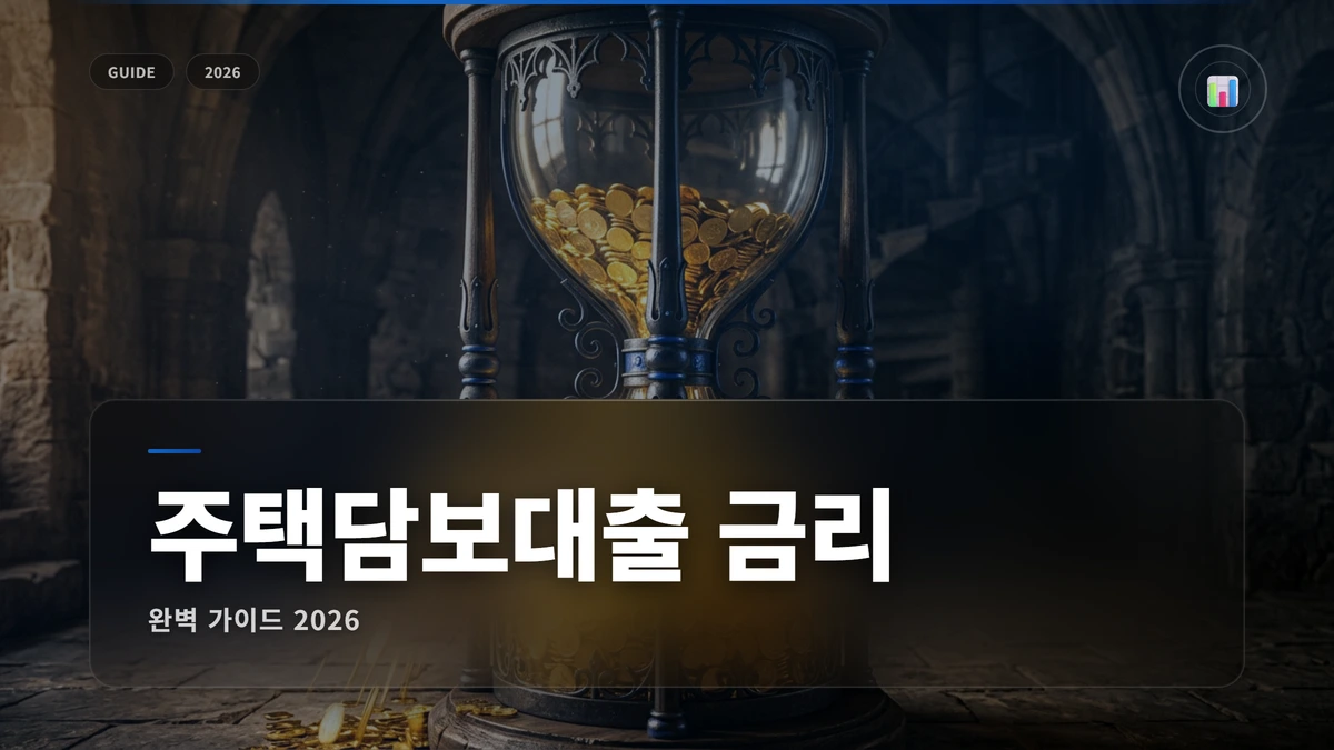 주택담보대출 금리 썸네일 주택담보대출 금리 비교 2026