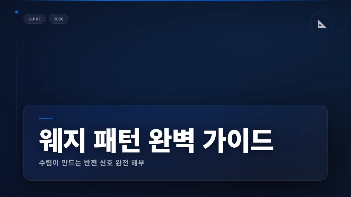 웨지 패턴(Rising/Falling Wedge) 완벽 가이드 썸네일