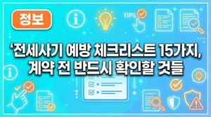 전세사기 예방 체크리스트 15가지, 계약 전 반드시 확인할 것들 thumb_jeonse-fraud-prevention-checklist-2026